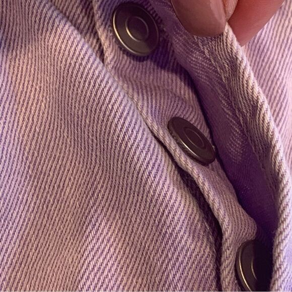 Wild Fable Highest Rise Purple Distressed Shorts Size 0 - Picture 9 of 10